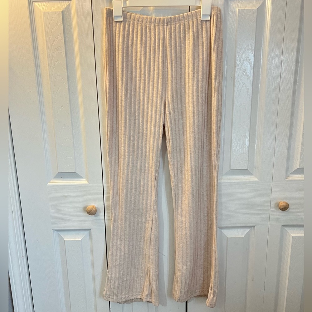 Ribbed pants